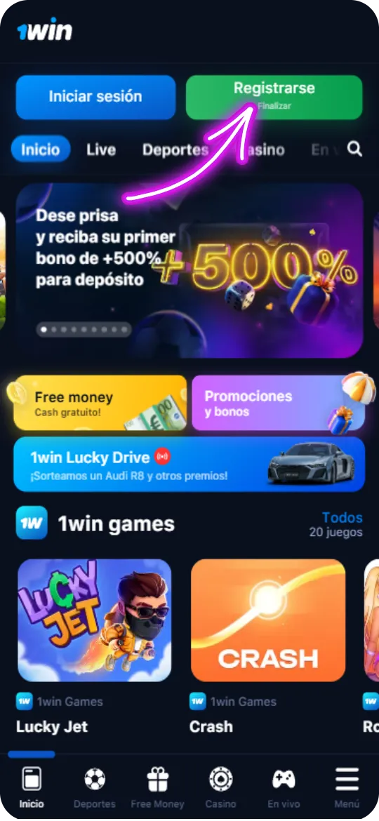 1Win Venezuela Visita y registra