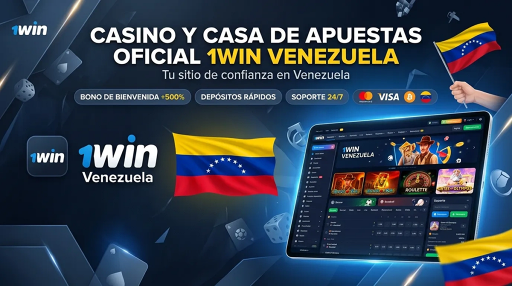 Casino y casa de apuestas oficial 1Win Venezuela